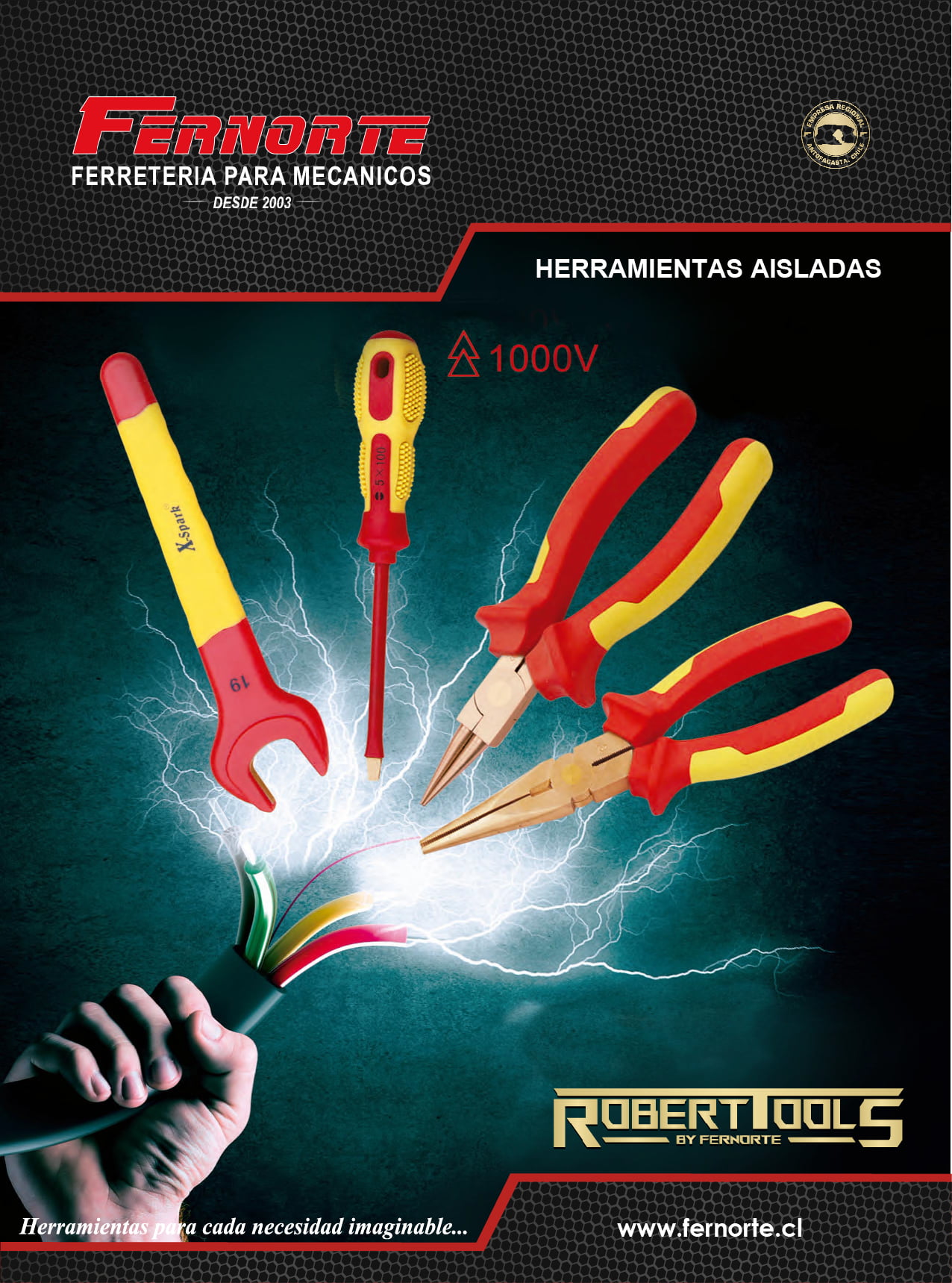 CATALOGO HERRAMIENTAS AISLADAS ROBERTTOOLS Fernorte Industrial Limitada
